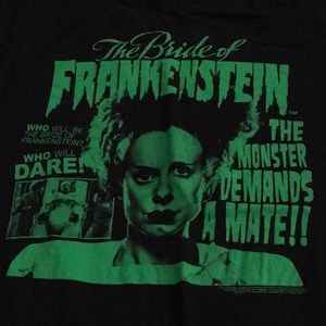 Monster tee Bride of Frankenstein